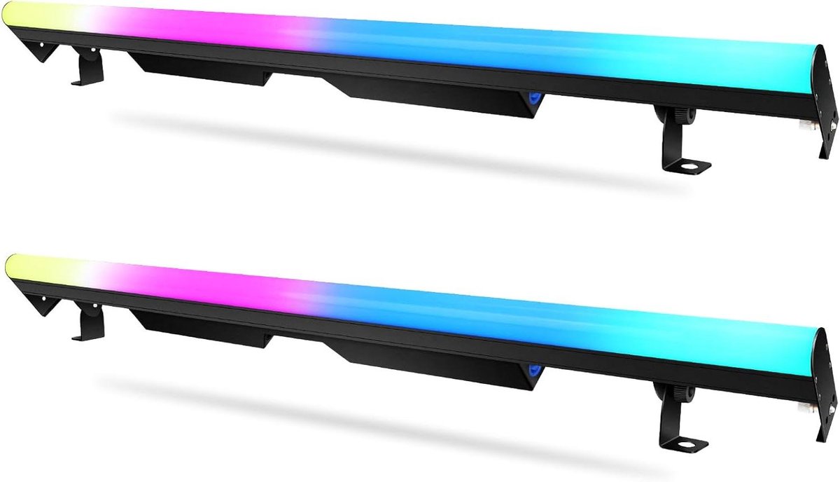 Pixel Licht Bar - DJ Verlichting - Podium Shows - Naadloze Splicing - 100cm Lengte - Zwart