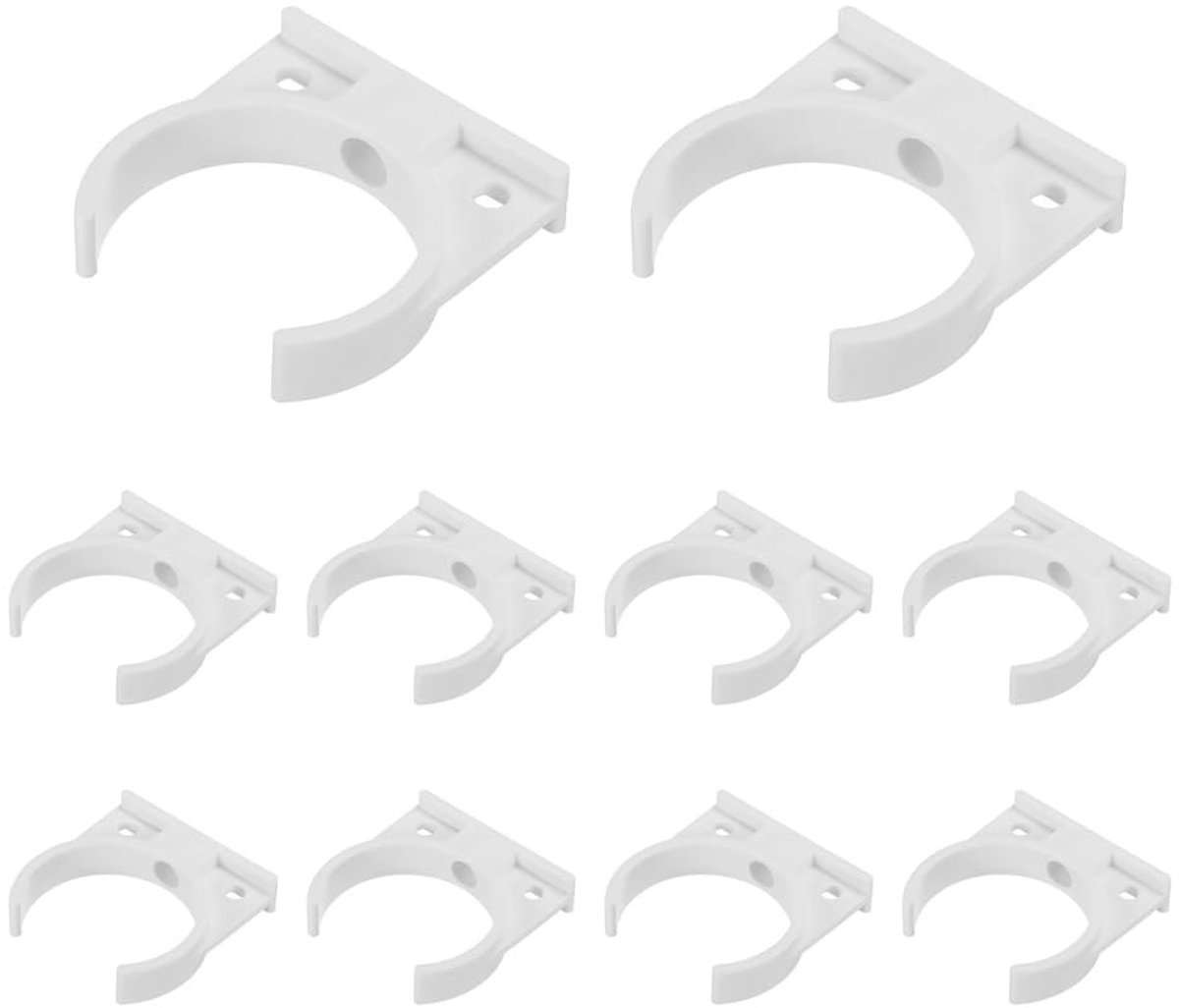 Namvo 10pcs Waterfilter Beugels voor T33 en Kleine Buizensystemen - 50mm Hoogte