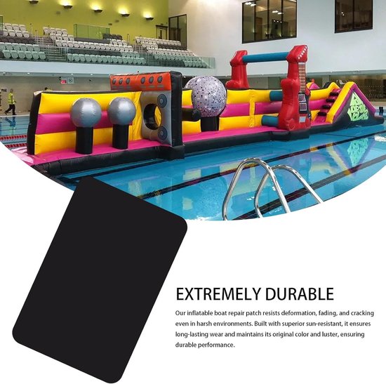 PVC Reparatie Patch - Watersport Reparatie Set - Opblaasbare Boten Repareren - Duurzame Waterdichte Afdichting - 20 x 12 cm — afbeelding 3