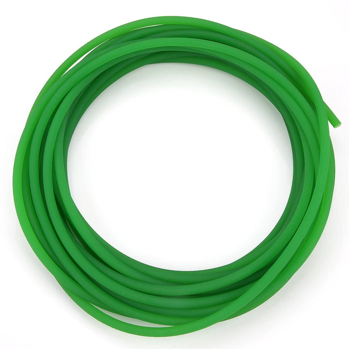 Allecto - PU Ronde Band - Hoge Treksterkte - Groen - Ruw oppervlak - Slijtvast - Geschikt voor verpakkingsmachines - 6mm x 10m
