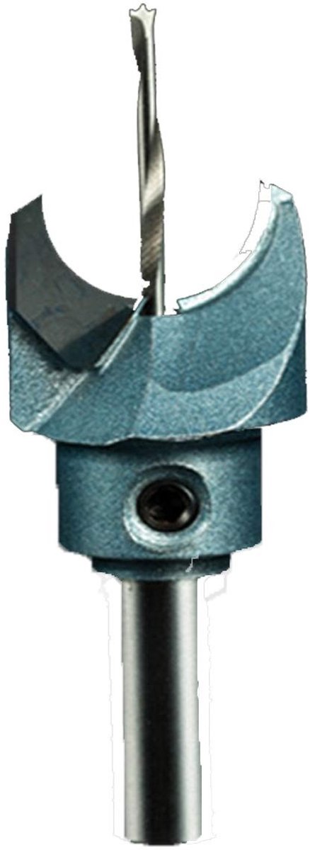Allecto - Carbide Houtbewerking Router Bit - Houten Kralen Boor Tool - Duurzaam en Efficiënt - Frees voor Houtbewerking - Perfect voor DIY-projecten