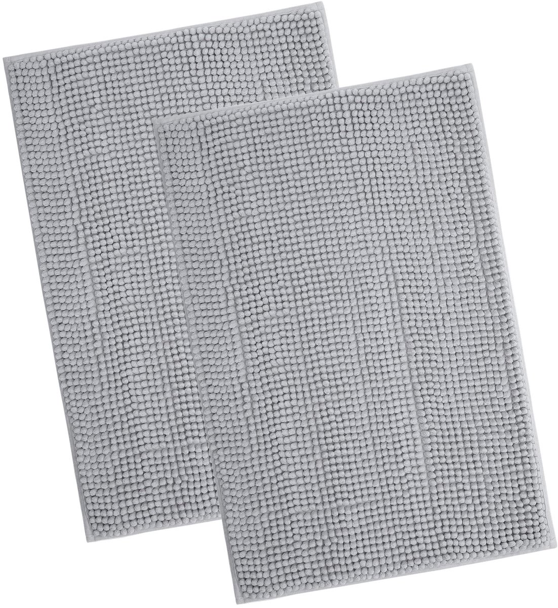 Homaxy -Badkamermat - Absorberende badmat - Douchemat - TPR antislipmat - lichtgrijs - extra zwaar