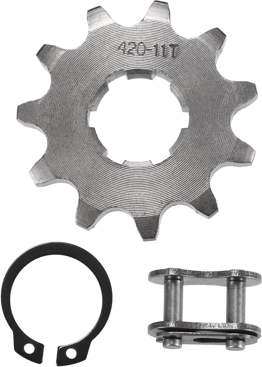NTHProducts - Motor Sprocket - 420 Ketting - Eenvoudige installatie - 11T Gear - Geschikt voor Dirtbike - 20mm Montagegat