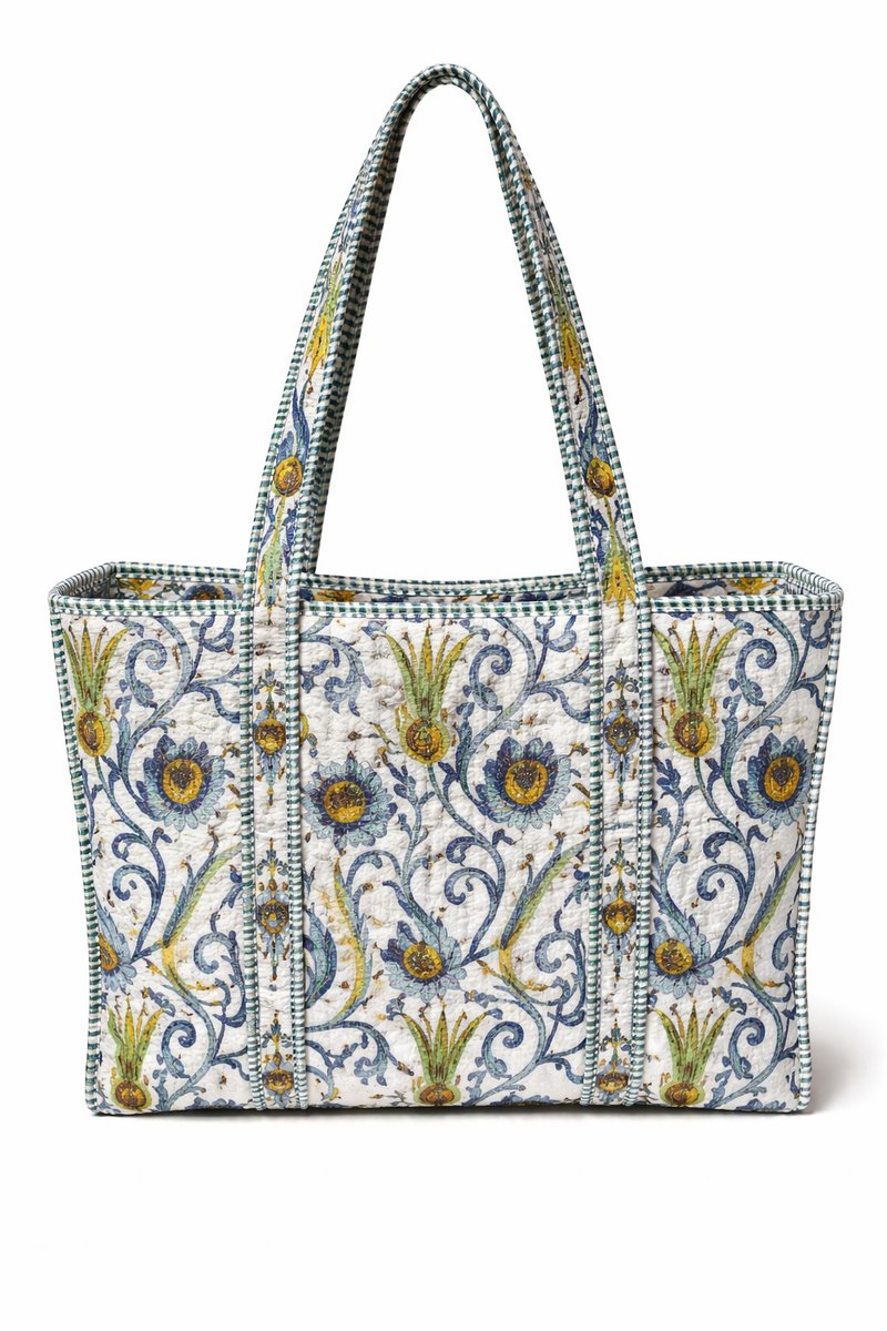 HS Shopper - Blauw - Stijlvolle Dames Accessoire - Ruime Indeling