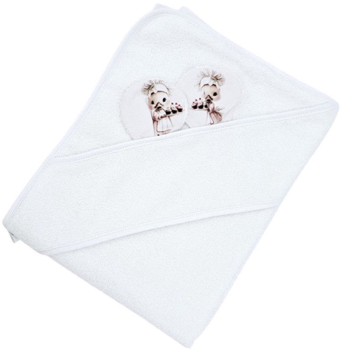 Bamboo bath cover COOK/WHITE