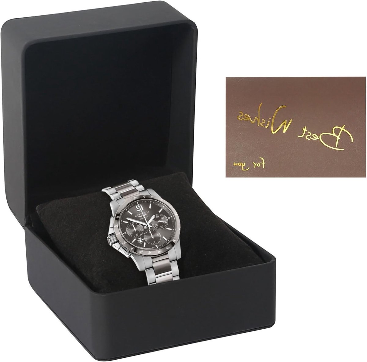 Elegante Watch Box voor Één Horloge - PU Leer Horlogeopslag met Verwijderbare Kussen en Draagbaar Ontwerp voor Horloges en Sieraden