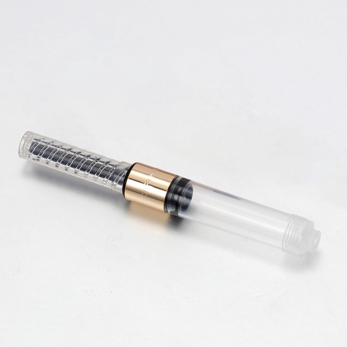 Fountain Pen met Fijne Punt, Transparante Acryl Constructie, Grote Converter en Hartslag Nib voor Comfortabel Schrijven