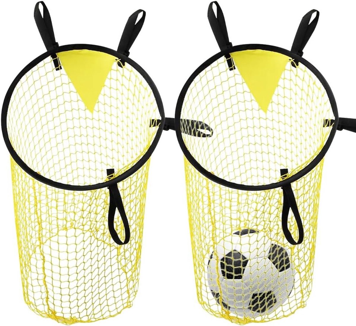 Voetbaldoelen voor Kinderen en Volwassenen - Verstelbare Tuinvoetbaldoelen voor Training - 45 cm, Ideaal voor Sport en Spel