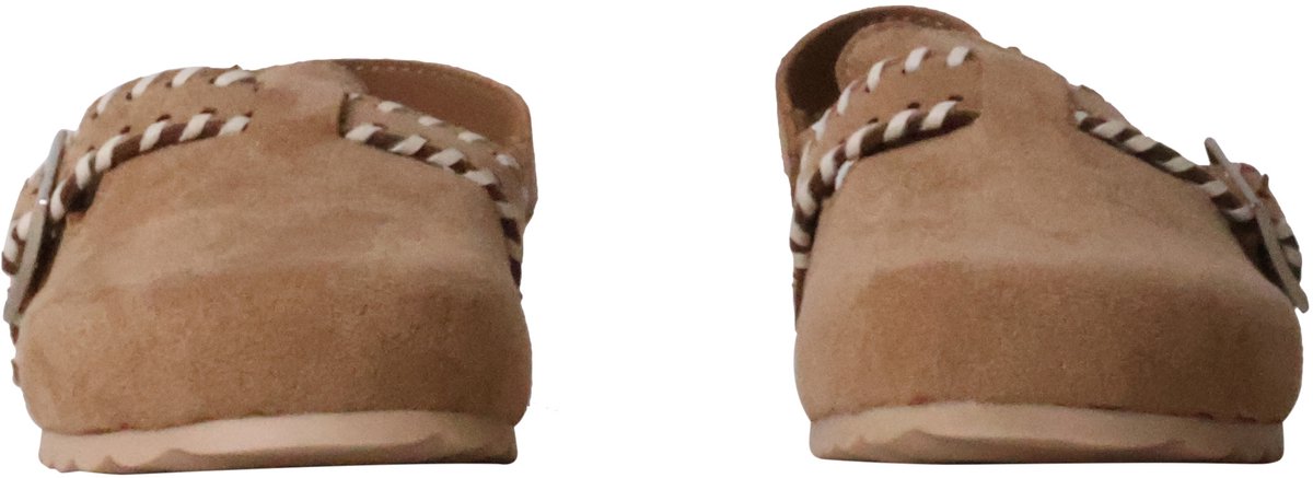 Kinderslippers met gesp