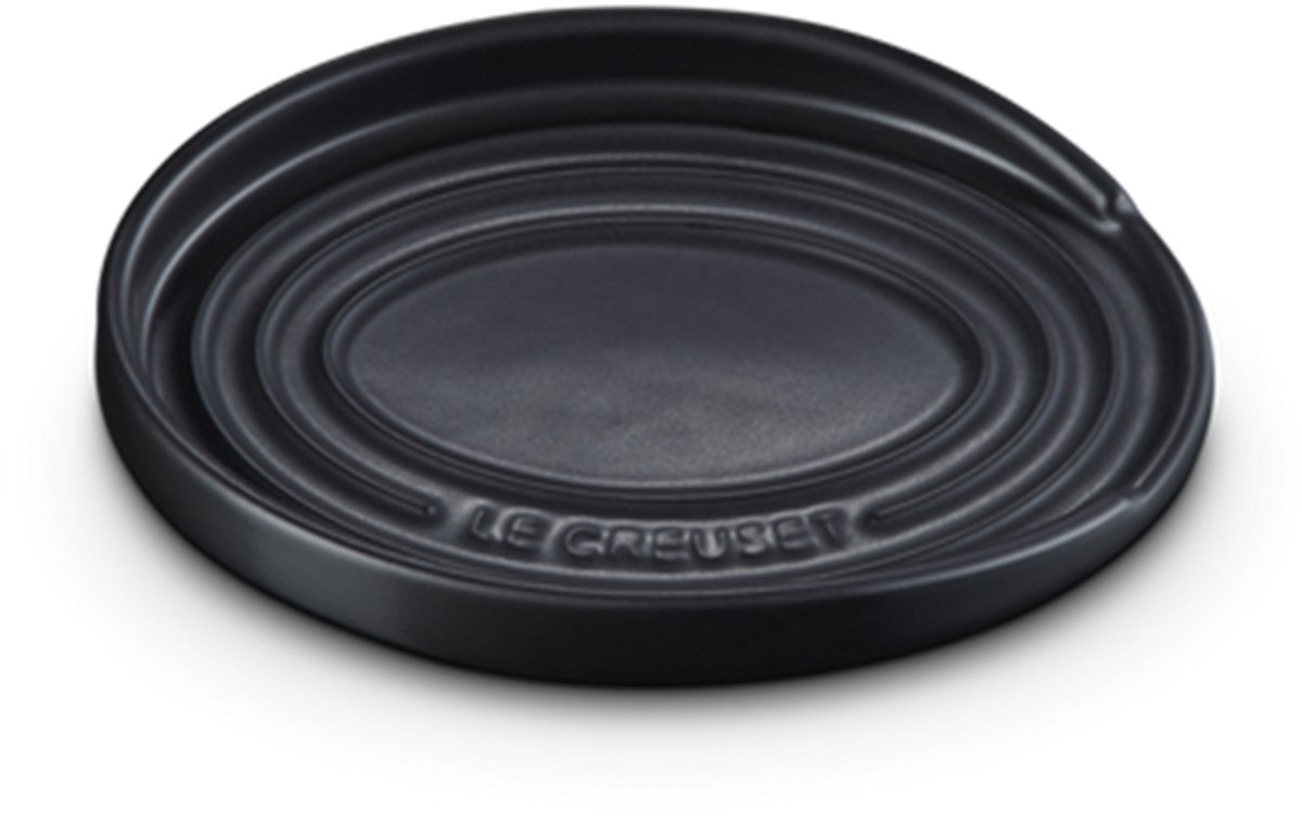 Le Creuset Lepelhouder 15 cm - zwart