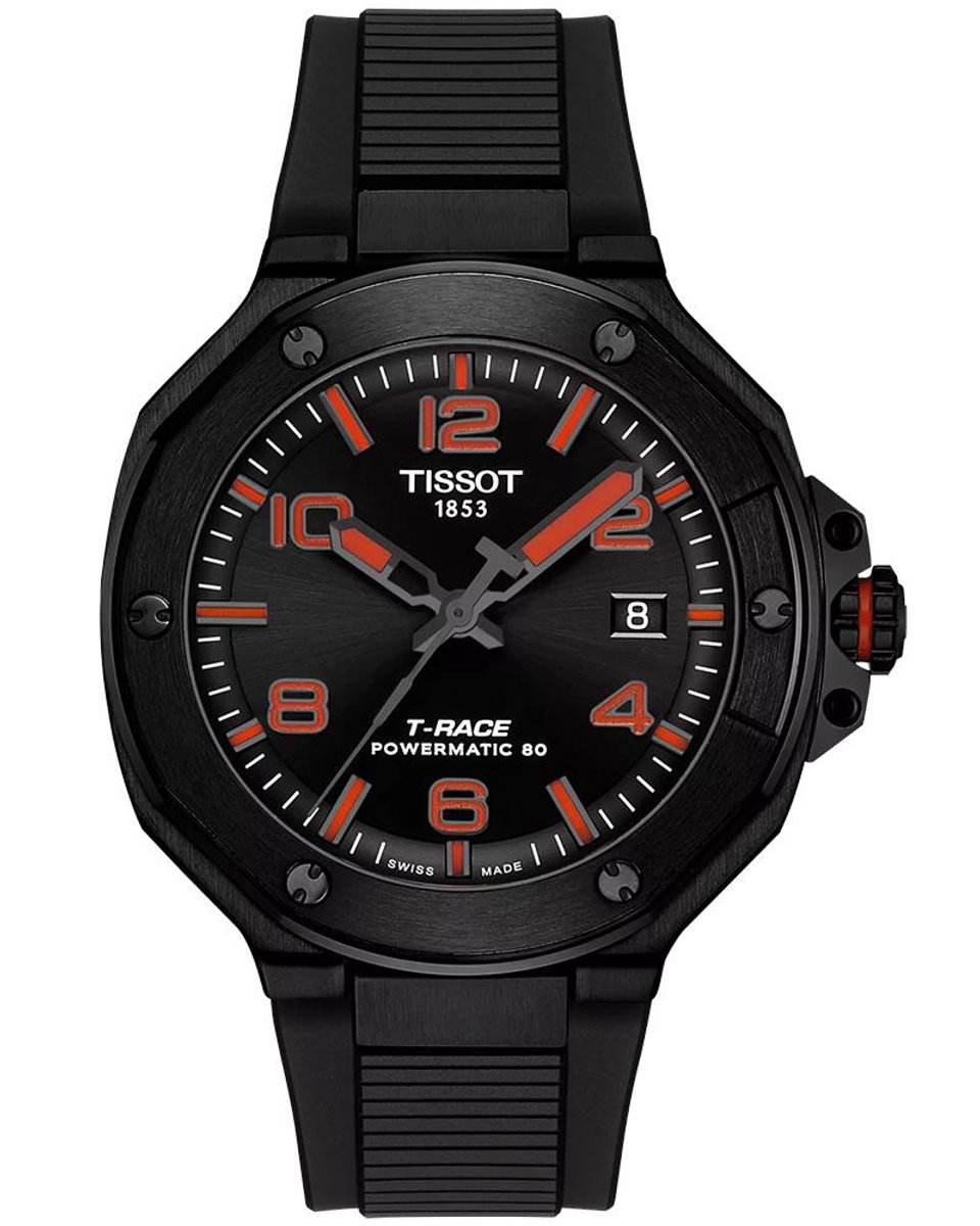 Tissot T-Race T1418073705700 Horloge - Siliconen - Zwart - Ø 41 mm