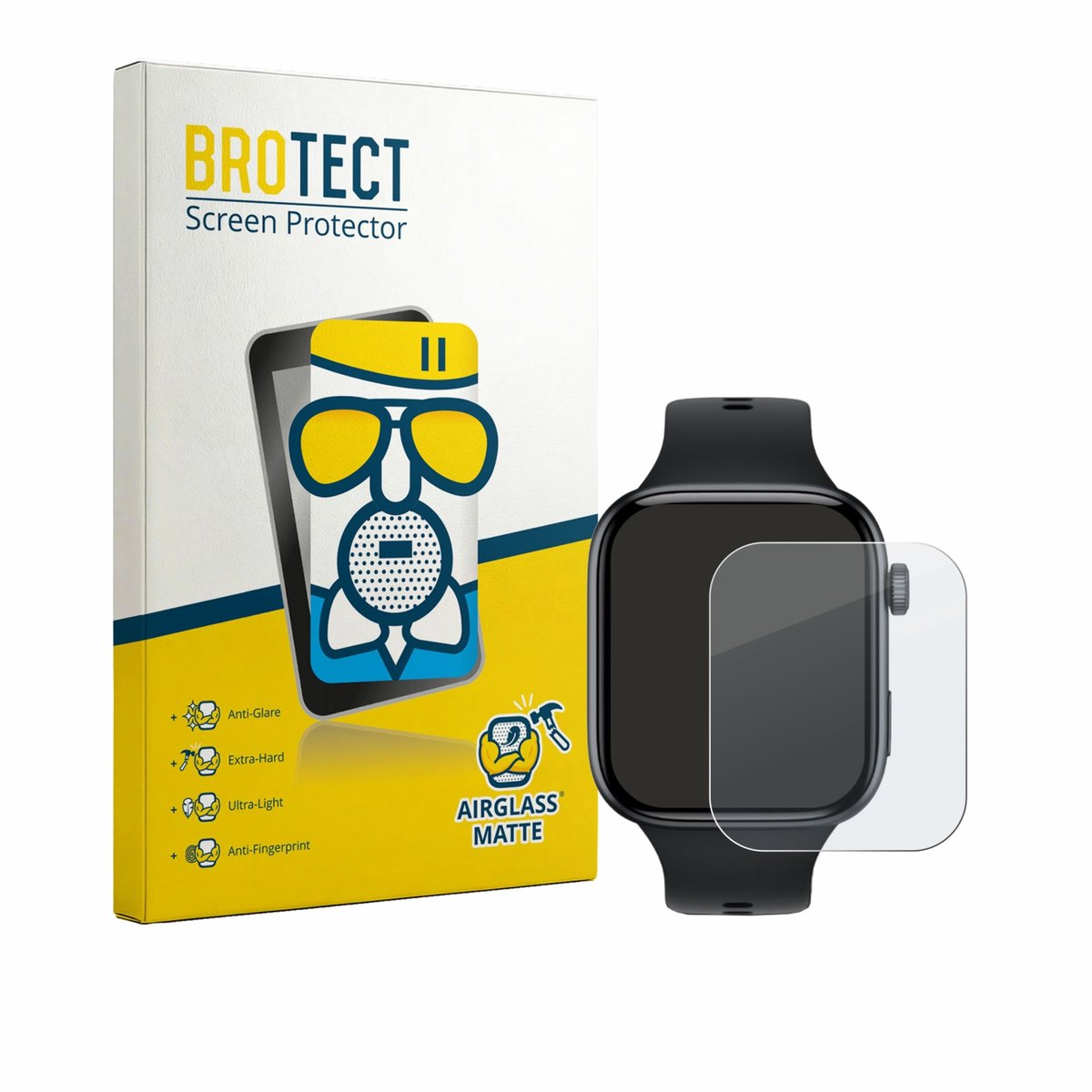 BROTECT - Screenprotector voor Honor Watch X5i - Folie Beschermfolie Beschermglas matte