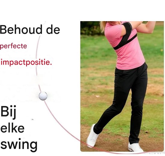 carmdering - Golf Swing Band - Swing Training Band - Trainingshulpband - Elastisch nylon, verstelbaar, opvouwbaar - Verbeter precisie, geschikt voor alle spelers - Lichtgewicht, past in elke golfbag - Ideaal cadeau voor beginners van carmdering — afbeelding 2