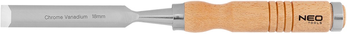 Grupa Topex NEO - Houtbeitel - 18 mm - Chrome-Vanadium Staal - Houten Handgreep