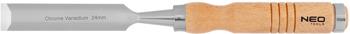 NEO - Houten Handgreep Beitel - 24mm - CRV Staal