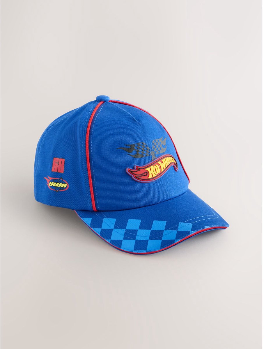 Next - Jongens - Hot Wheels baseballpet - Blauw