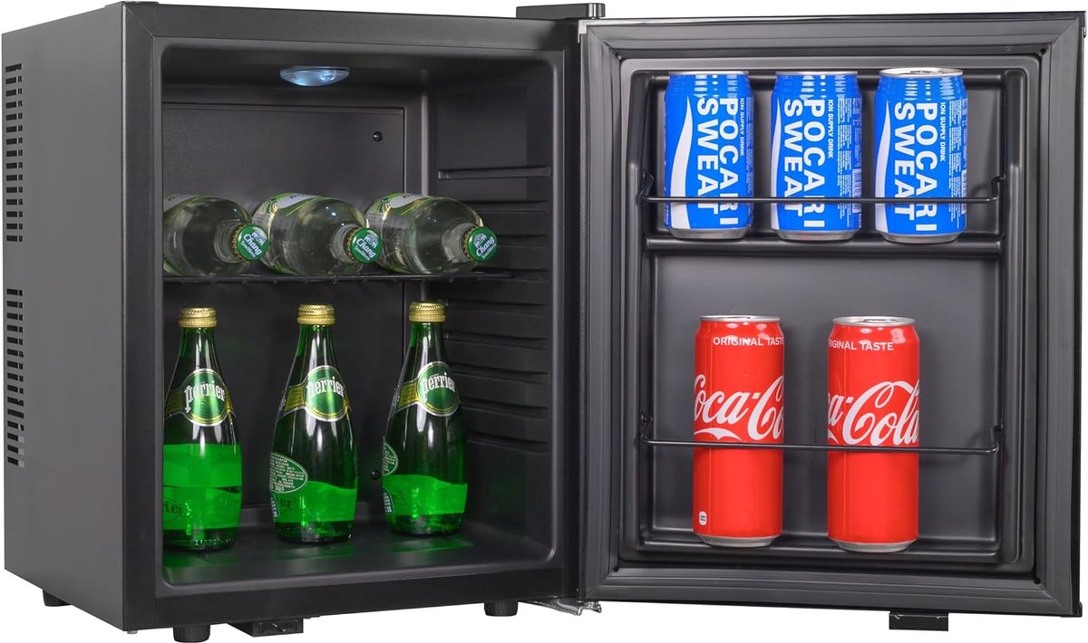 METRO Professional Minibar GMB1025B, 25 L, geluidsarm, zwart