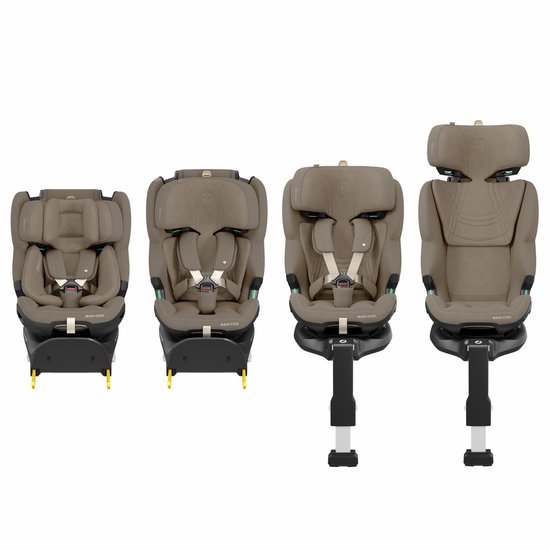 Maxi-Cosi Emerald 360 Pro - Autostoel - Authentic Truffle - Vanaf de geboorte tot 12 jaar van Merkloos — afbeelding 2
