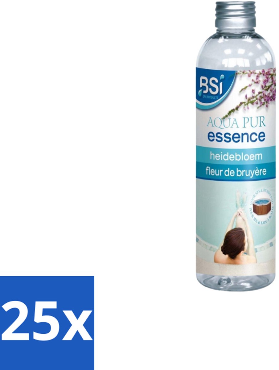 BSI – Spa Geuressence – Aqua Pur Essence - Heidebloem – 250 ml - Bulkverpakking - 25 stuks