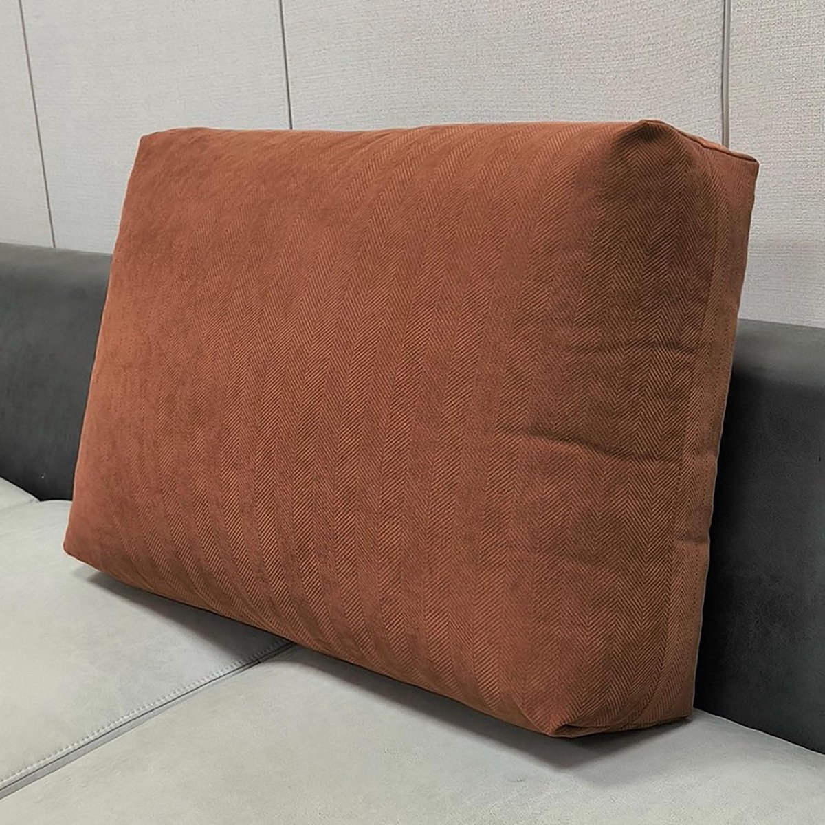 Leeskussen Rugsteun - Bankkussen Hoofdbordkussen - Ontspannen Lezen - Afneembare Wasbare Hoes - 70x50x10cm - A6