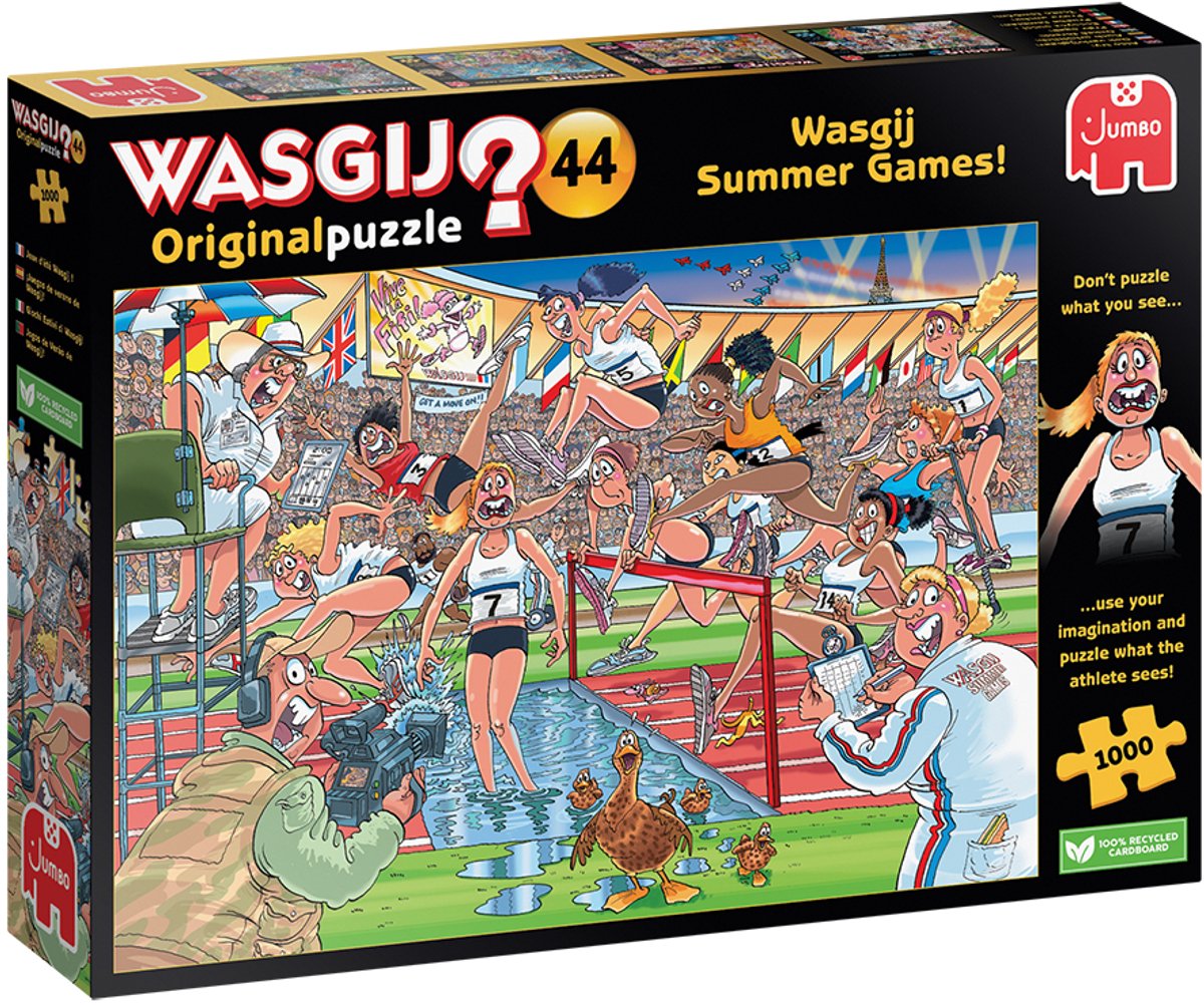Bol.com Wasgij Original 44 – Summer Games! -Puzzel - 1000 puzzelstukjes aanbieding