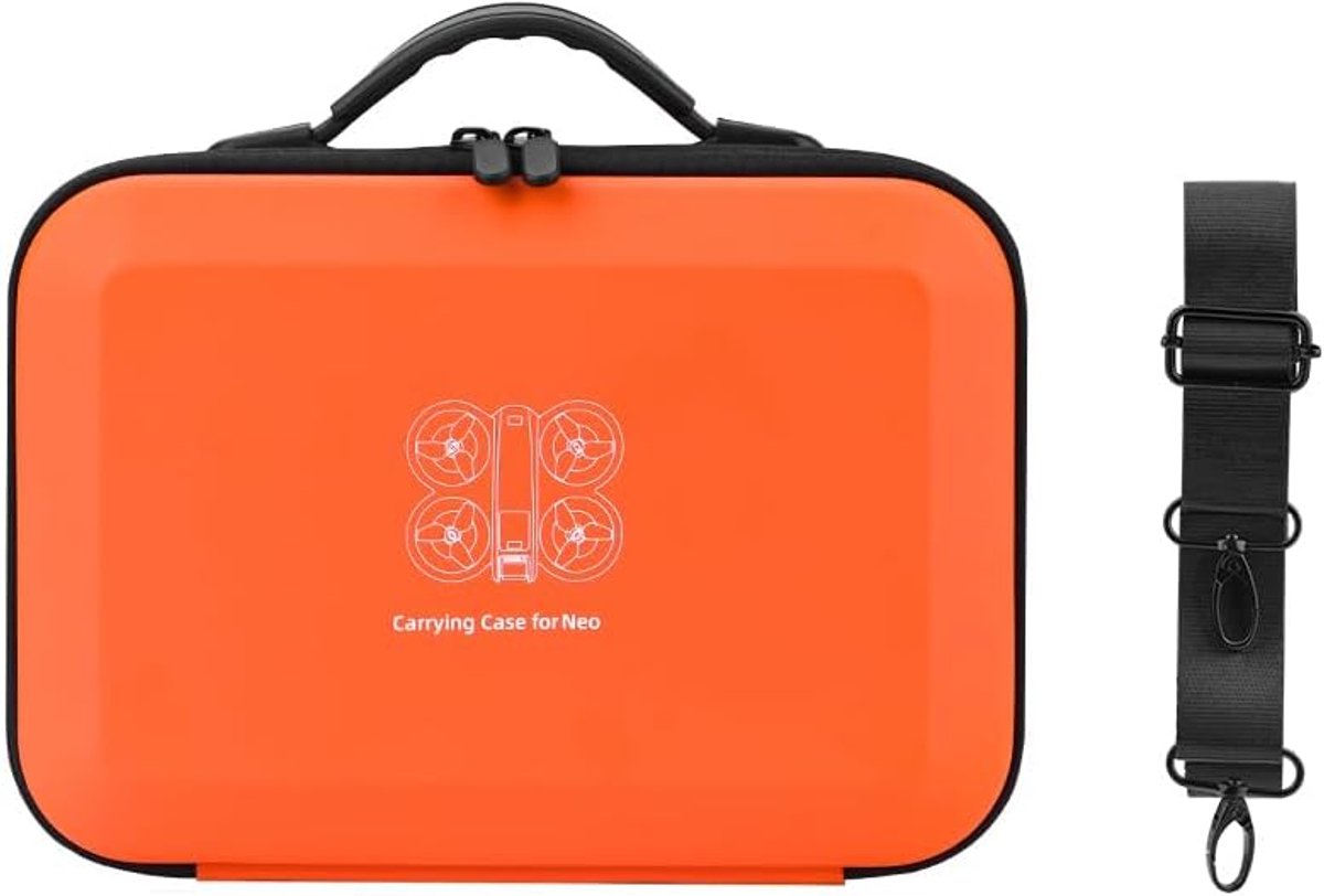 Drone Draagtas - Organizer Tas - Reizen Beschermen - Antislip Handvat - 28x9x19.5 cm - Oranje