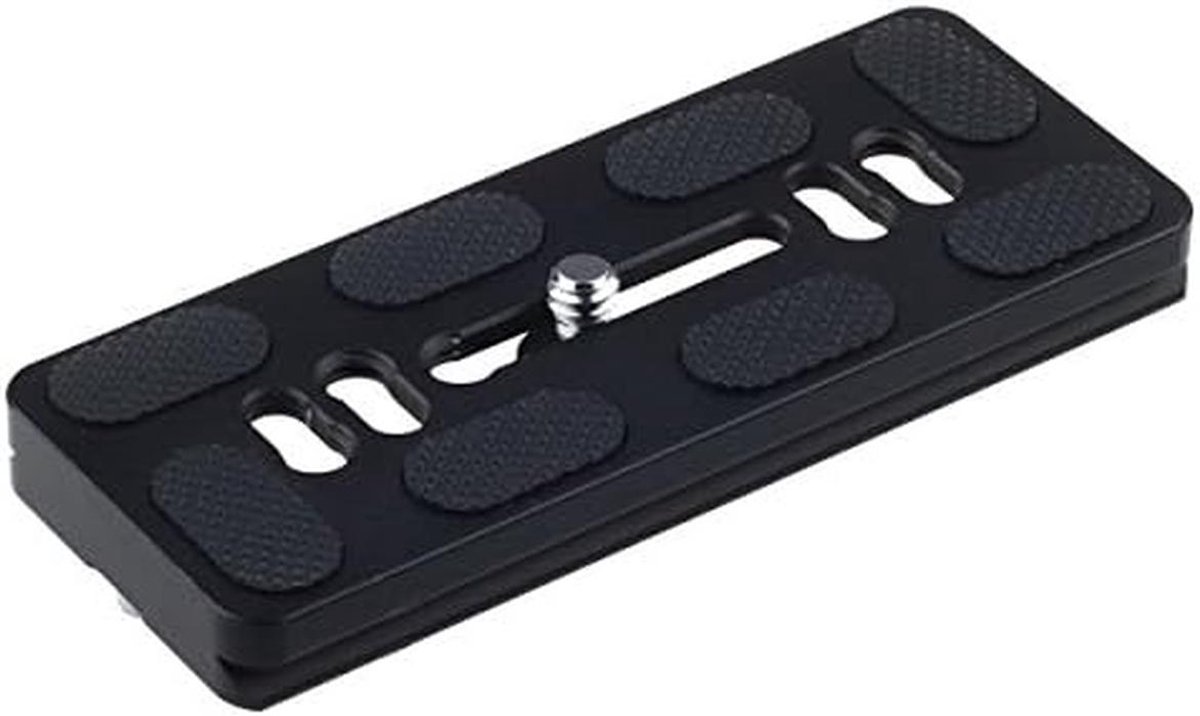 Universele Snelspanplaat - Camera Plaat - Statief Monteren - Arca Swiss Compatibel - 100 mm Lang - Zwart