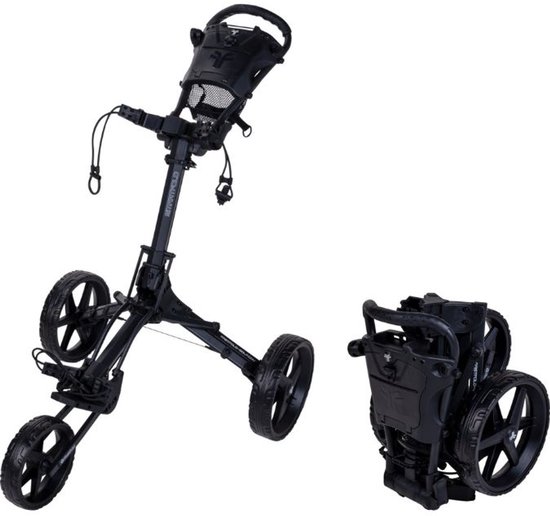 Fastfold Smart Golftrolley Mat Zwart van Merkloos — afbeelding 3
