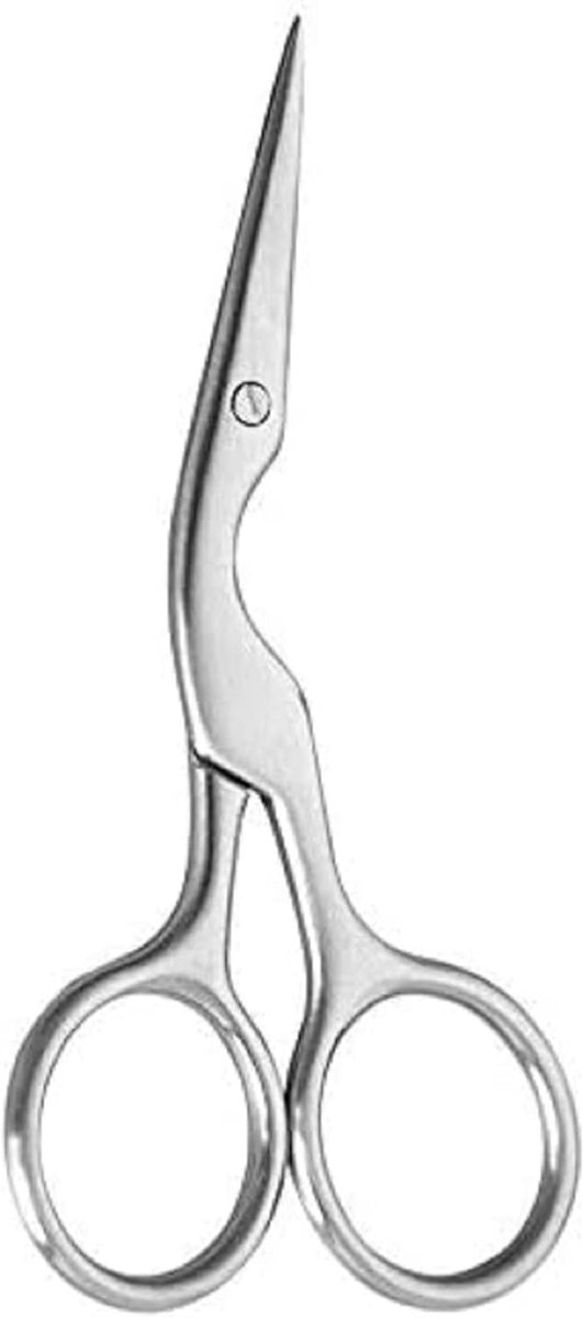 Nieuwste Wenkbrauw Pincet Brow Shaping Schaar (Zilver)
