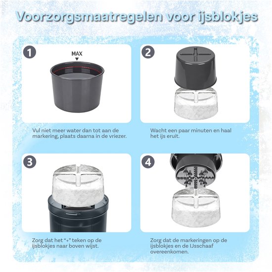 IJsschaaf Opzetstuk voor KitchenAid 4,5-5 Quart Tilt-Head Stand Mixers van MMOBIEL - IJsmaker met Instelbare Schaafstand en 8 Herbruikbare IJsvormen - Voor Shaved Ice Desserts & Koude Dranken van Merkloos — afbeelding 4