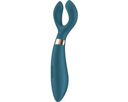 Satisfyer Endless Fun | multifunctionele vibrator met 33+ toepassingsmogelijkheden | 3 motoren & 100 trilcombinaties | draaibare kop | werkt op batterijen (2×AA) | waterdicht (IPX7)