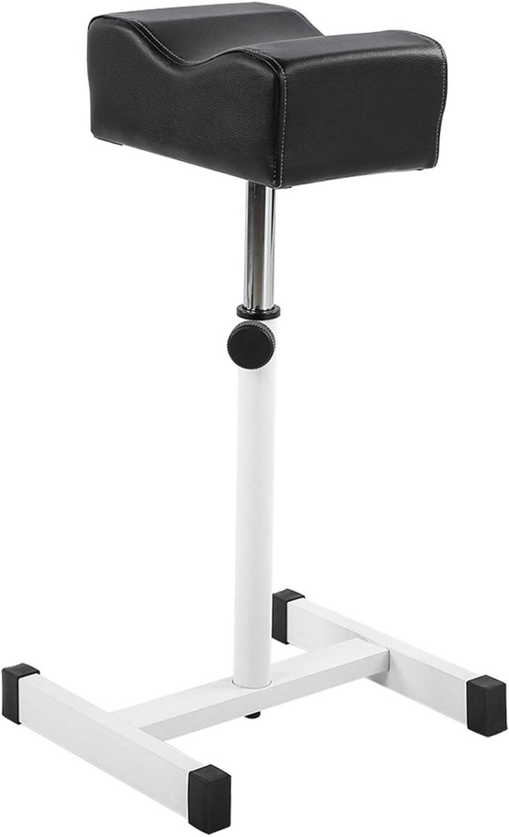 Voetensteun Stoel - Beensteun Salon - Pedicure Manicure - Verstelbare Hoogte - 24.5x16.5x9.5cm - Zwart