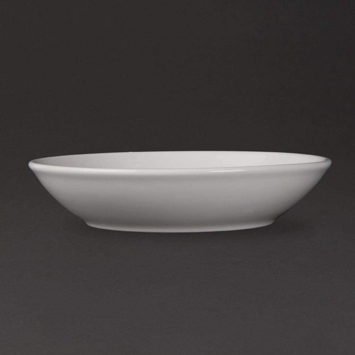 Diepe Diner Borden - Servies Buiten - Thuis Gebruik - Oven Magnetron Vaatwasserbestendig - 200mm Diameter - Wit