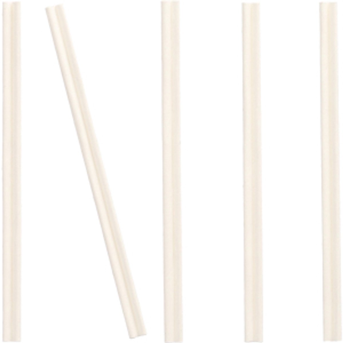 Roerstaafje papier pure 11cm wt/ds30x100