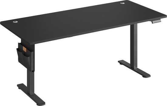 SONGMICS LSD138BZ01 - In Hoogte Verstelbaar Bureau - 180 x 80 cm - Met Geheugenfunctie en USB-C Poort