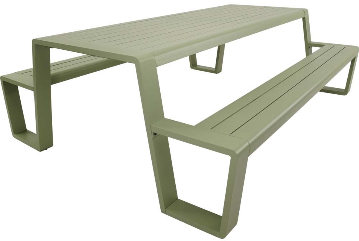 Lesli Living - Picknickset Estilo - Groen - 220x183x74cm