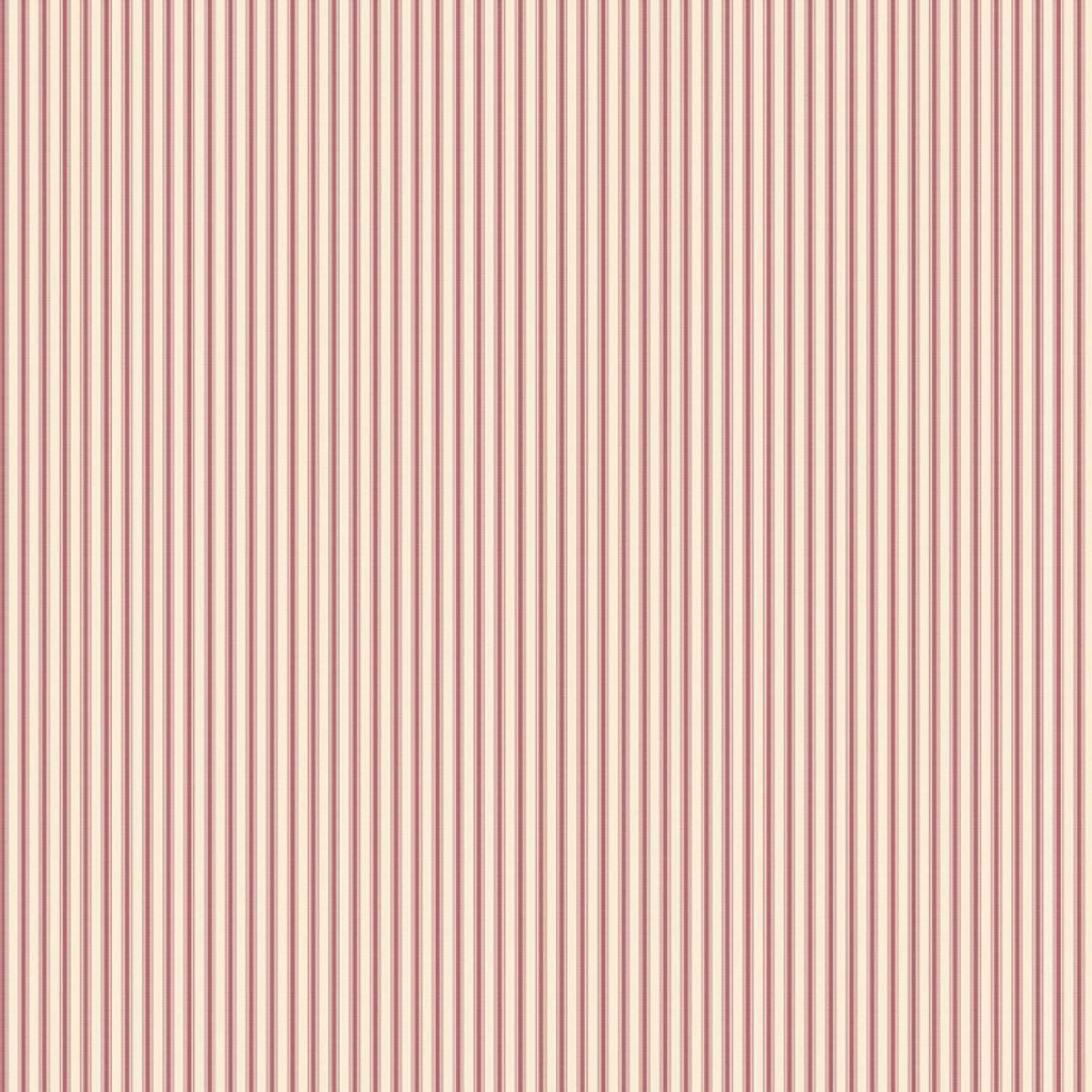 Behang – Strepen Behang – Beige Donkerrood – Vintage Cottage – Smalle Strepen – Romantisch Landelijk – Slaapkamer – Woonkamer – 0,53 x 10,05 M – Miniatures 2