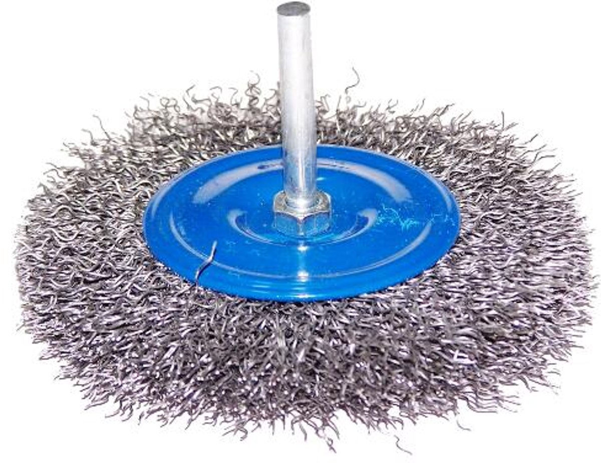 Condor SR-T80 - Staalborstel - Disc Borstel - 80 mm - Stalen Draad - Voor Drill