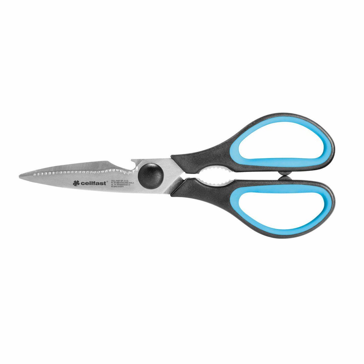 Cellfast Energo Serie - Multifunctionele Schaar - 21cm - Ergonomische Handgreep - Roestvrij Staal