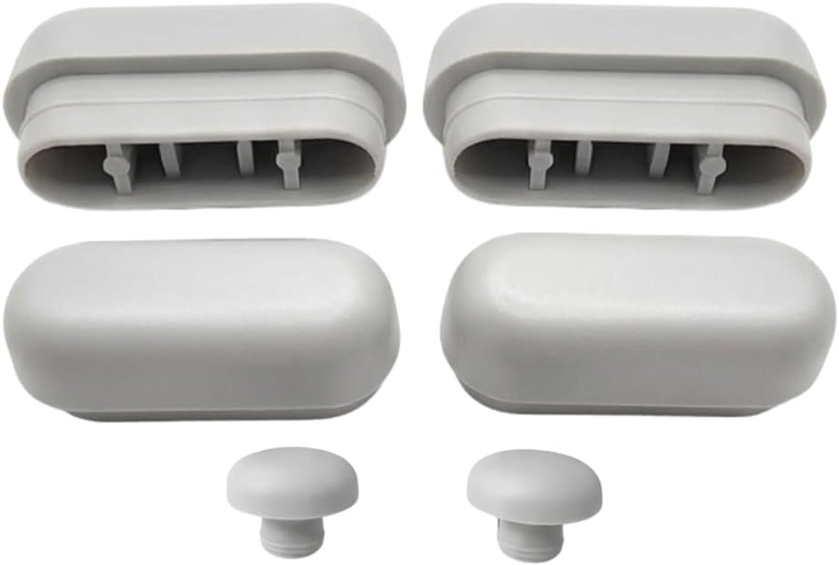 Toiletbril Onderdelen - Rubber Set - Toiletten Repareren - Verschillende Maten - H12