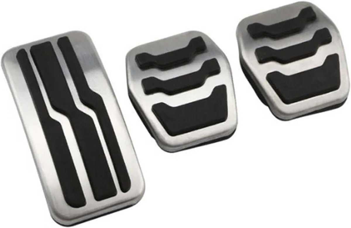 Pedaalhoezen Auto - Gaspedaal Covers - Veiliger Rijden - Antislip Oppervlak - Set van 2 - Metaal