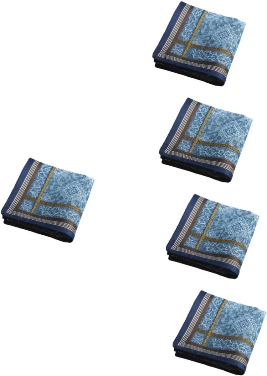 Zakdoeken Dames - Zakdoek Set - Dagelijks Gebruik - Delicaat Borduurwerk - 5 Stuks - Wit