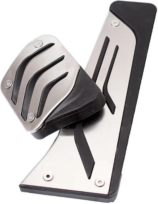 Auto Pedaal Covers - Sport Voetsteun - Verbeter Rijervaring - Roestvrij Staal - 1 Stuk - Zilver — afbeelding 3