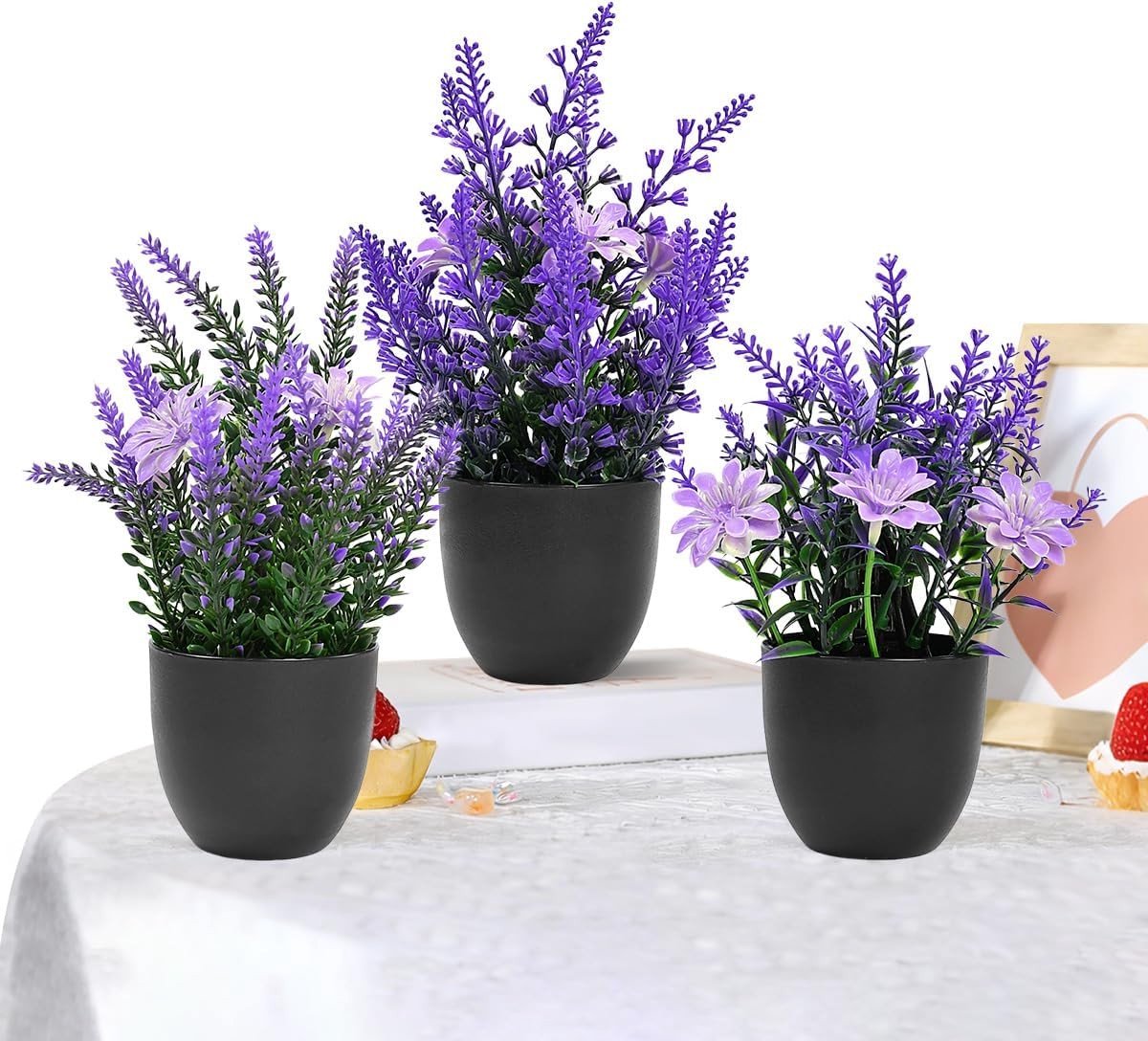 Realistische kunstlavendel in pot - Perfect voor interieurdecoratie, onderhoudsvrij en langdurig groen