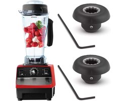 Set van 2 Vervangende Stroomstekkers voor Mixers - Compatibel met Vitamix 1002, 5000, 5200 en BarBoss - Inclusief Inbussleutel en Duurzaam Plastic Materiaal