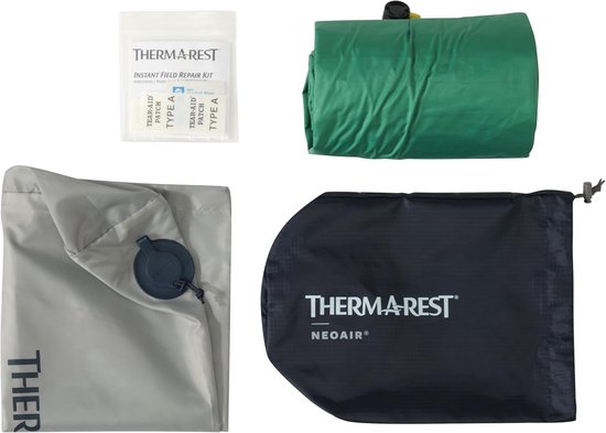 Slaapmat - Luchtbed - Kamperen - Compact comfort - 180 cm - Groen — afbeelding 4