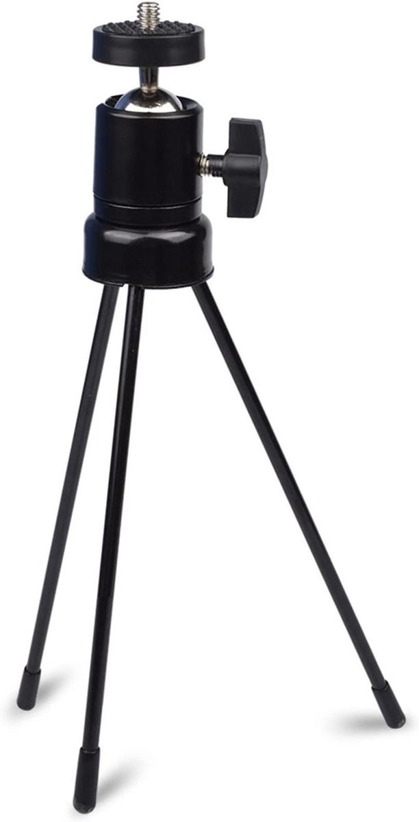 Projector Beugel - Mini Statief - Desktop Presentaties - Verstelbaar Metaal - Lichtgewicht - Zwart