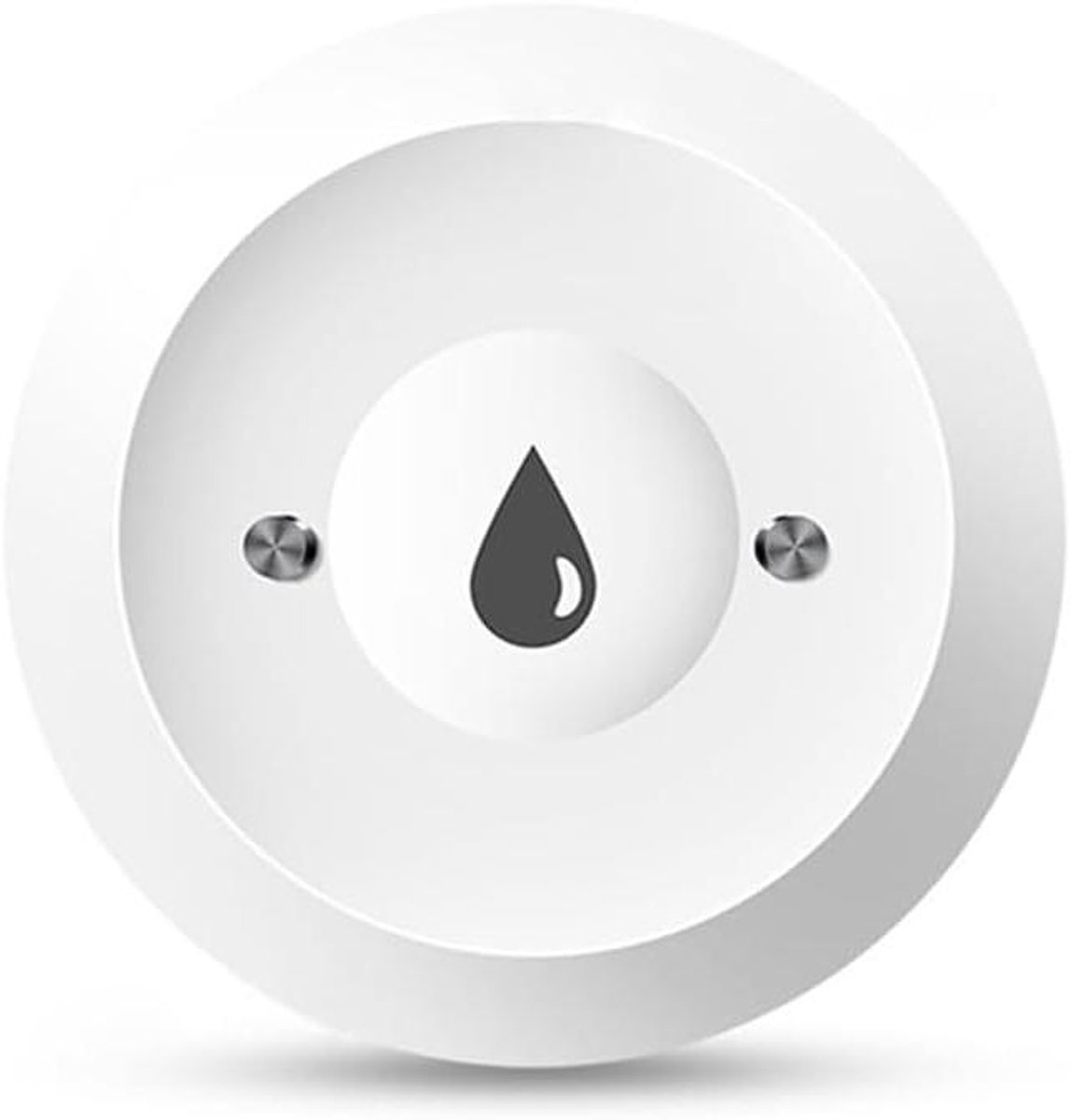 Waterlekdetector - Slimme Sensor - Huis Beveiligen - Real-time Meldingen - 50x50x18 mm - Wit
