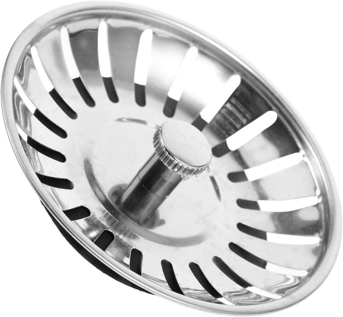 Gootsteen Afvoerstop - Keukenfilter Zeef - Voedselresten Vangen - Geurwerend Ontwerp - 303 Inch Diameter - Meerkleurig