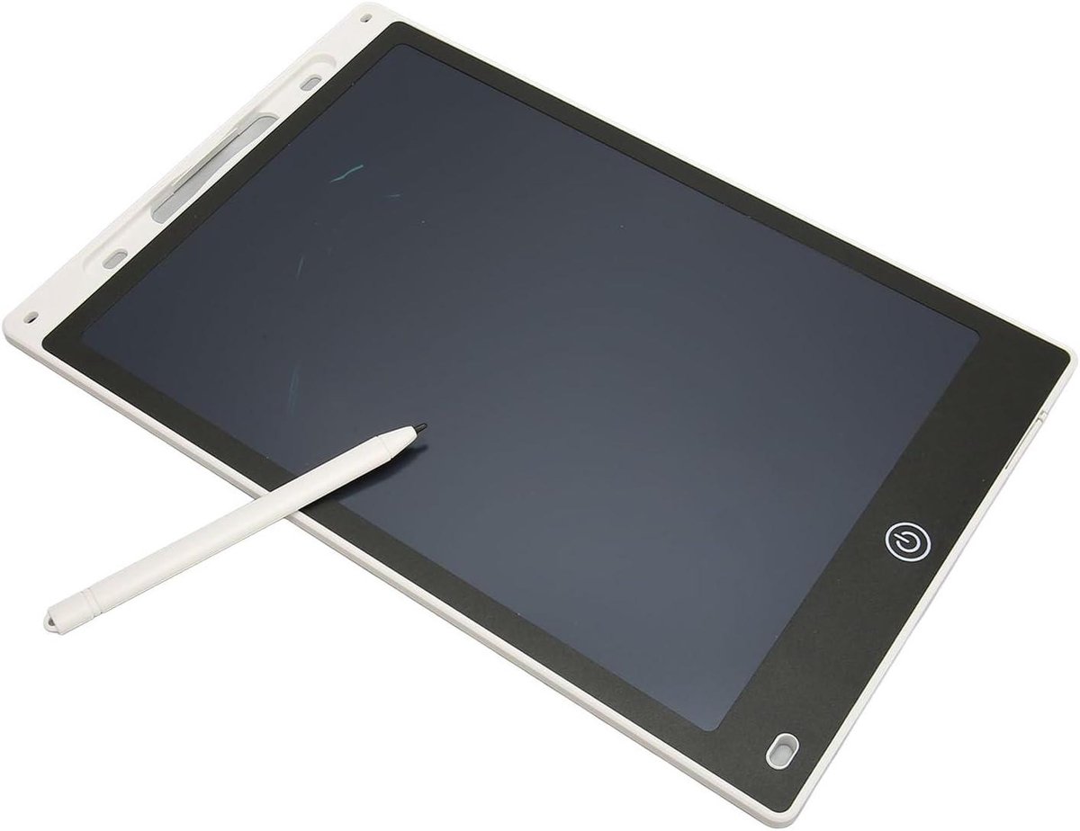 LCD Schrijftablet - Tekentafel - Leren en Tekenen - Drukgevoelige Technologie - 10 Inch Kleurenscherm - Wit